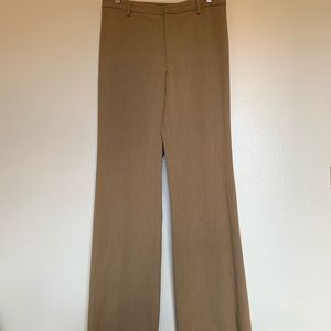 Banana Republic Tan Work Trousers. Size 2Long
